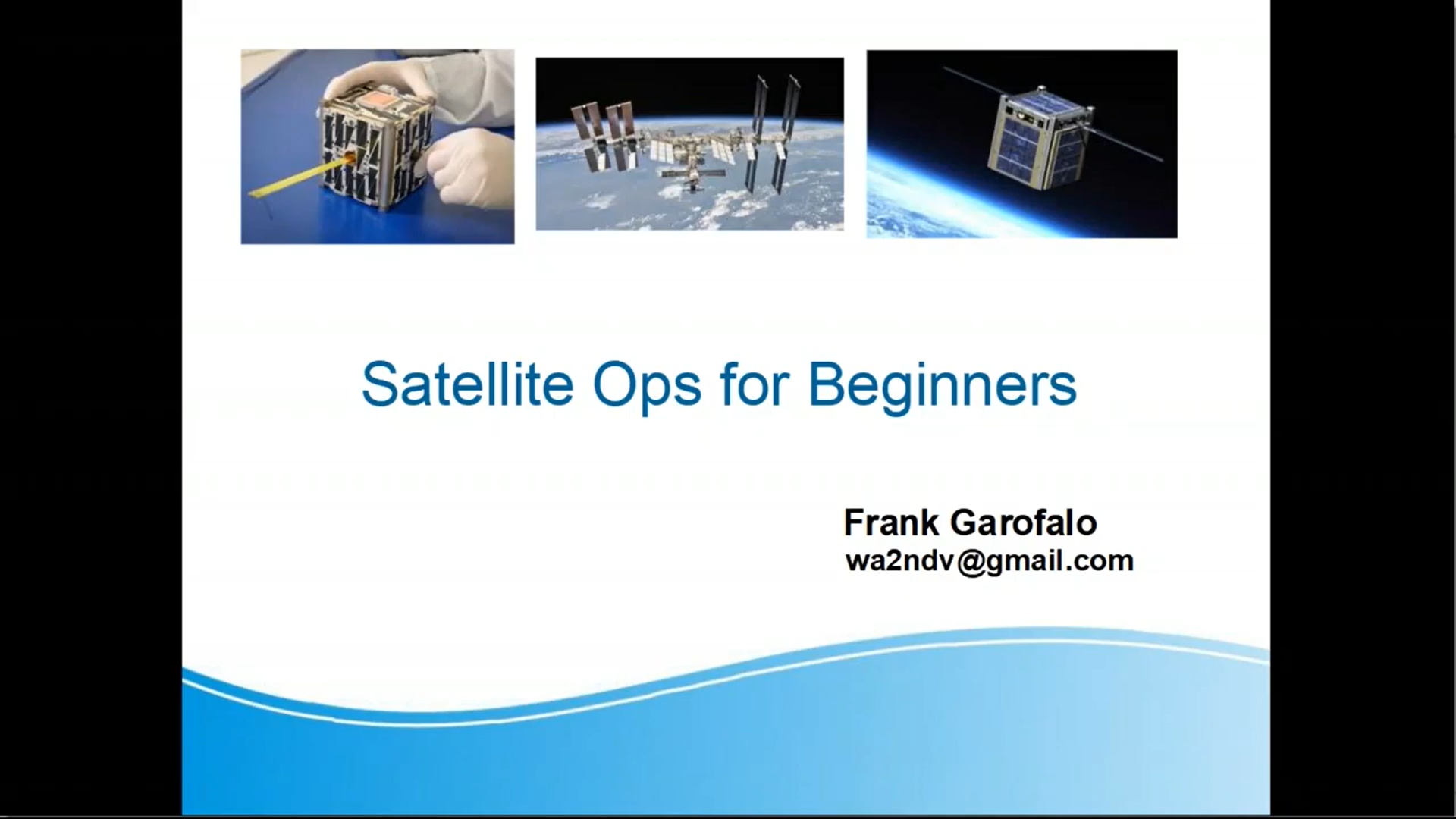 Satellite Operations for Beginners