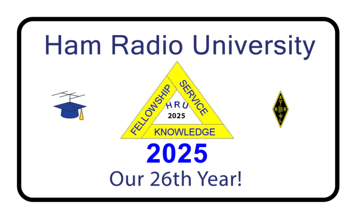 W2HRU for Ham Radio University ON AIR