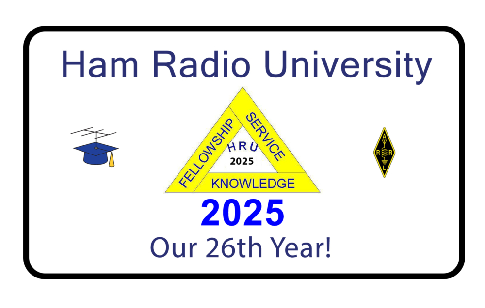 W2HRU for Ham Radio University ON AIR